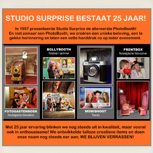StudioSurprise bestaat 25 Jaar!